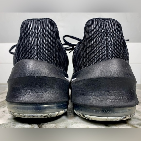 Nike Air Max Infuriate 2 Mens Basketball Shoes Low Sz 10.5 908975-090 Black Gold - Picture 6 of 10